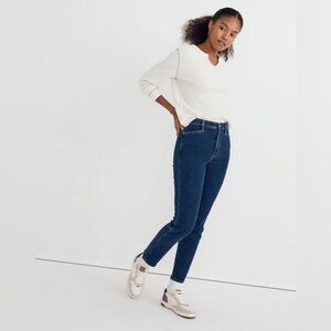 Madewell High -Rise Slim Straight Jeans In Brystone Wash